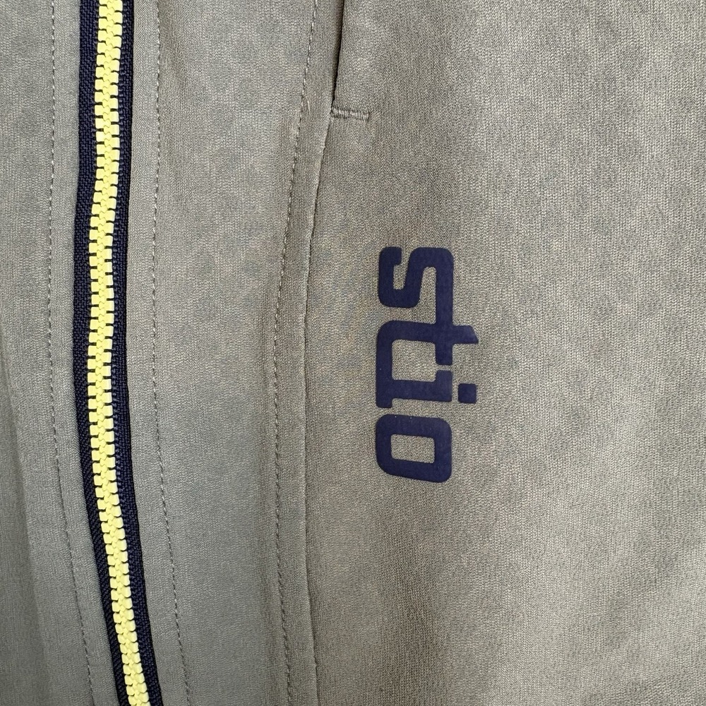 Stio Men's Small Sidecut Tech Hoodie Gray Full Zip * - Picture 4 of 13